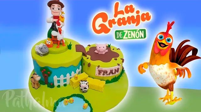 Pastel o Torta de La granja de Zenón