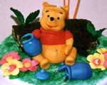 Torta con Winnie Pooh