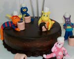 Torta Backyardigans - Tortas de cumpleaÃ±os de chocolate